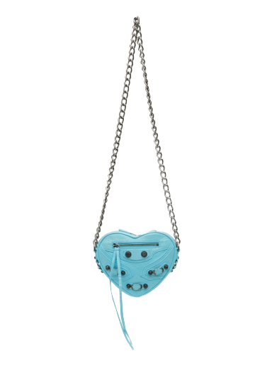 Torba za čez ramo Balenciaga 'Le Cagole' Heart Mini Bag Modra | 722781 1VG9Y