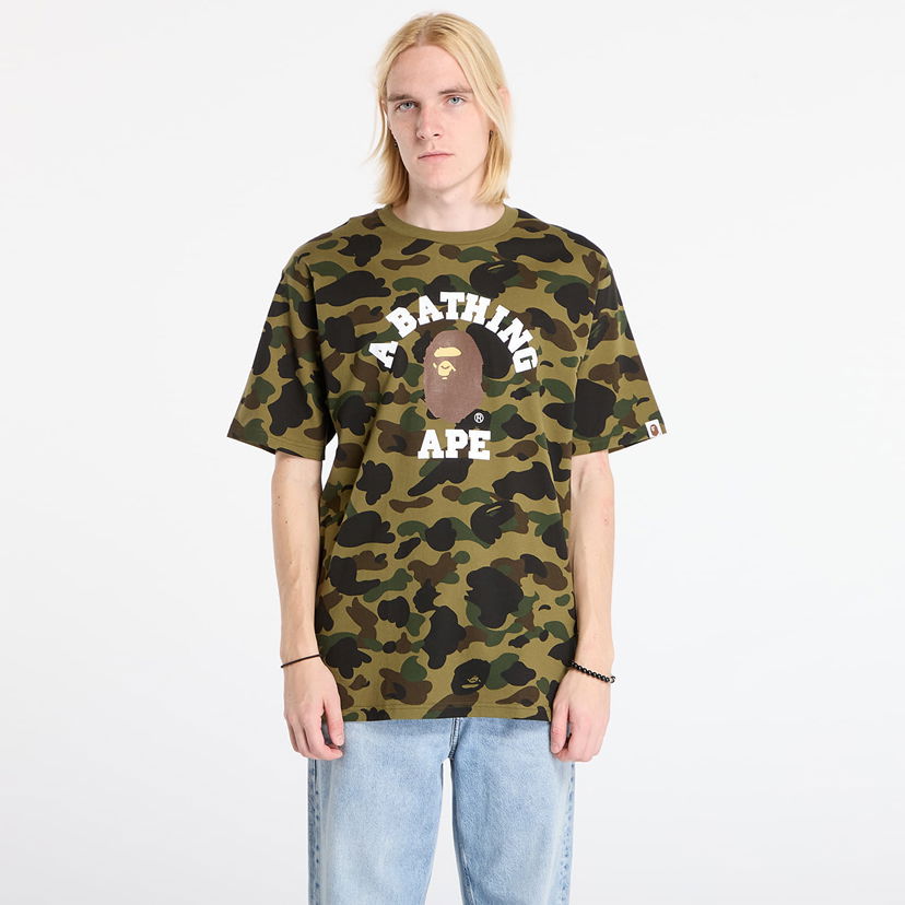 Majica BAPE 1St Camo College Tee XXL Večbarvna | 001CSL801008MGRN