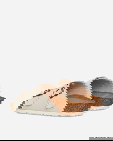Superge in čevlji Birkenstock Zürich Suede Canvas Sandals Bela | 1028800, 4