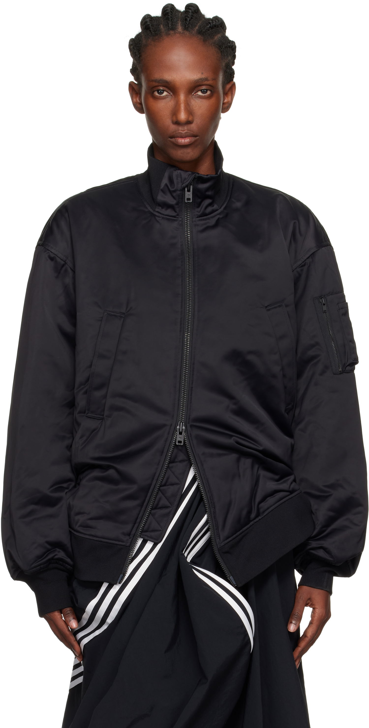 Bomber jakna Y-3 Y-3 Bomber Jacket Črna | JX2292, 0