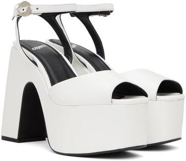 Superge in čevlji Coperni Bridge Platform Sandals Bela | COPSH14463, 3