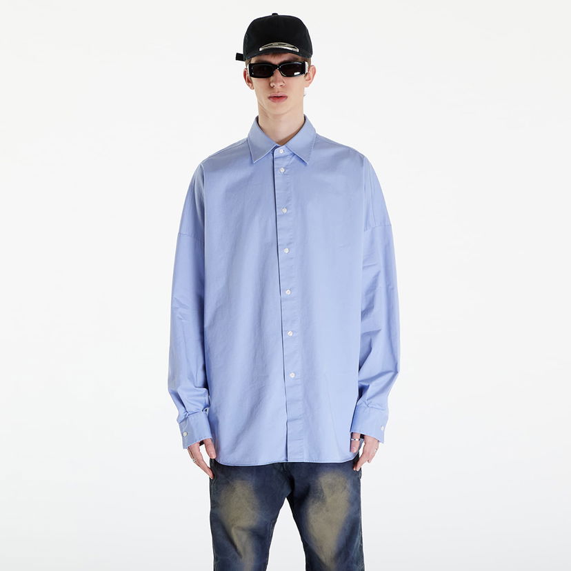 Srajce Diesel S-Limo-Logo Shirt Blue Modra | A08497_0AIAU Blue