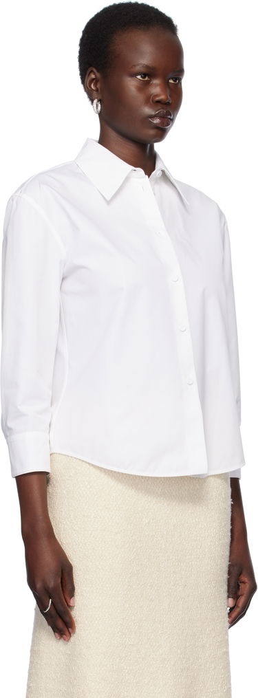 Srajce Jil Sander Cropped Button-Up Shirt Bela | J02DL0205_J45002, 1