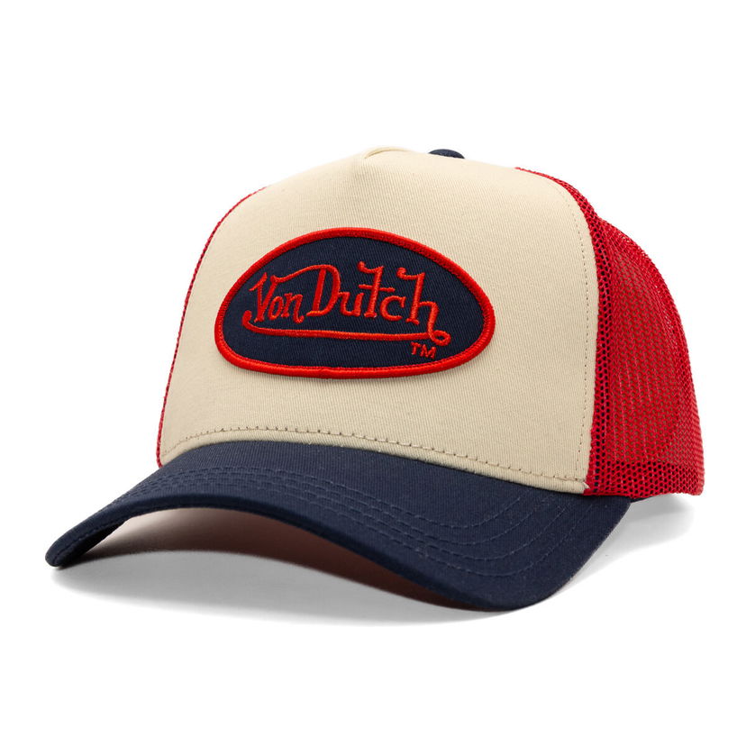 Kapa Von Dutch Von Dutch Classic Logo Trucker Cap Bež | VD/0/CAS1/CLA5