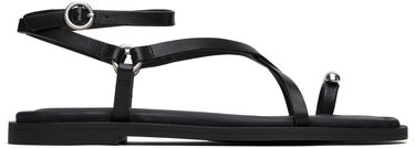 Modni dodatki rag & bone rag & bone Geo Toe Ring Sandals Črna | WFF25PF1011LE11, 0