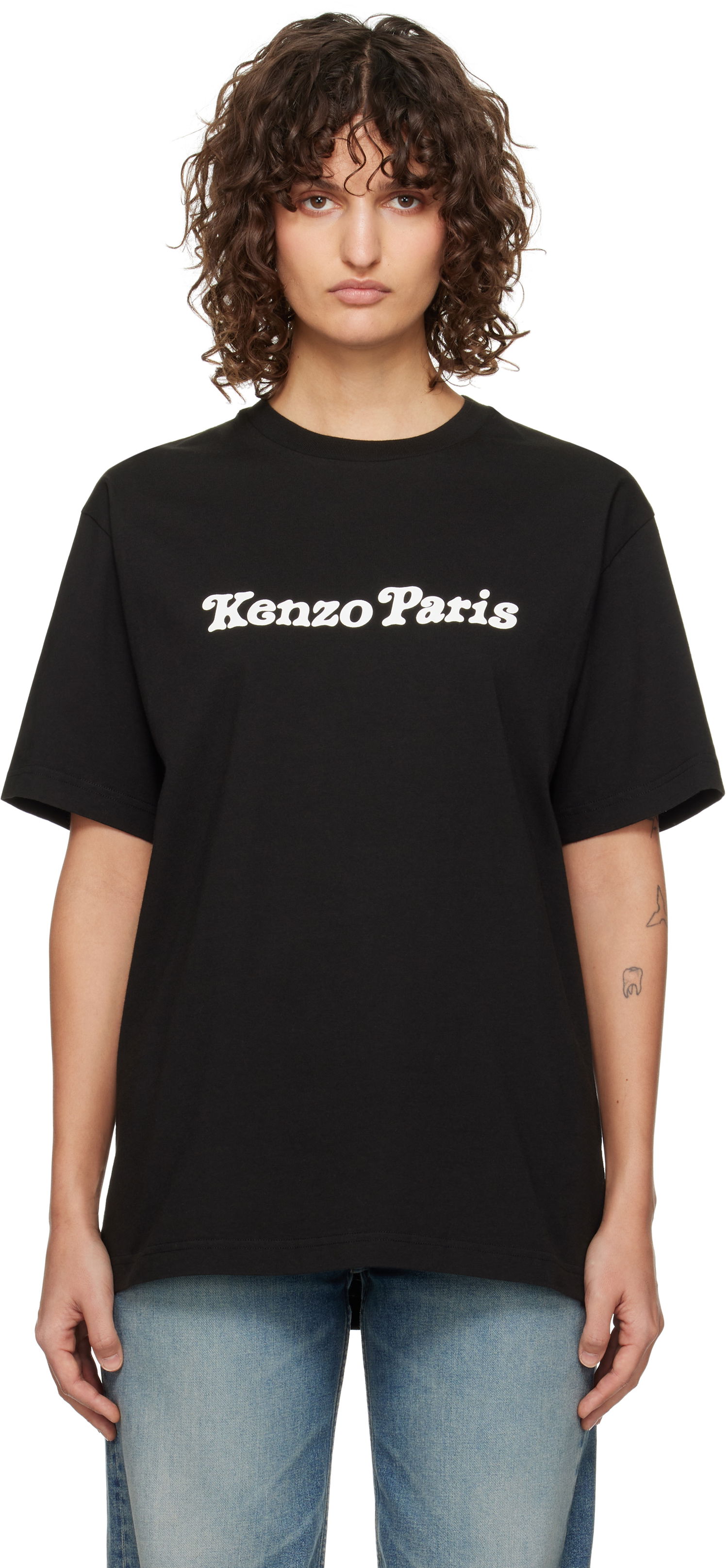 Majica KENZO VERDY Edition Oversized T-Shirt Črna | FF58TS4814SG, 0