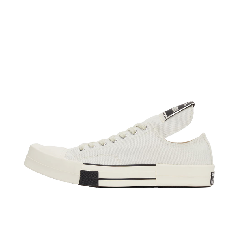 Superge in čevlji Rick Owens Rick Owens DRKSHDW TurboDrk Chuck 70 Low Bela | DC02AX766 CTDR1