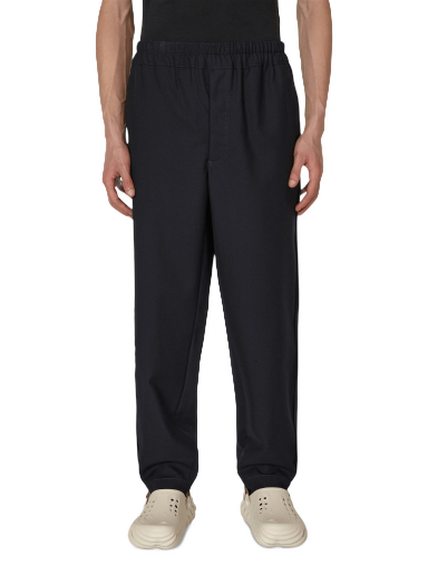 Hlače Comme des Garçons Wool Gabardine Trousers Mornarica | FJ-P008-W22 2
