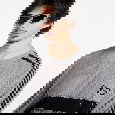 Pleteni pulover Y-3 Y-3 Graphic Knit Crew Sweatshirt Siva | JM3238, 1