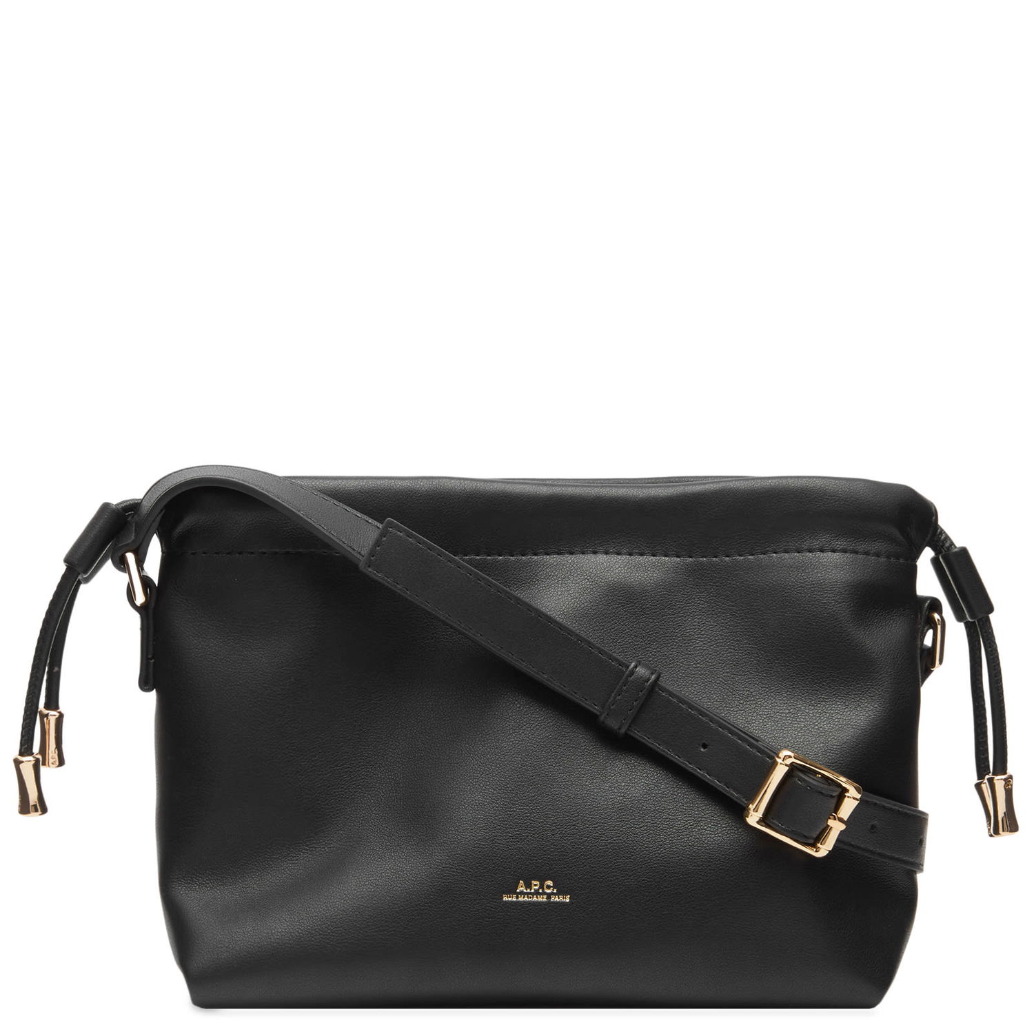 Torba za čez ramo A.P.C. Ninon Mini Bag Črna | PUAAT-F61582-LZZ, 0
