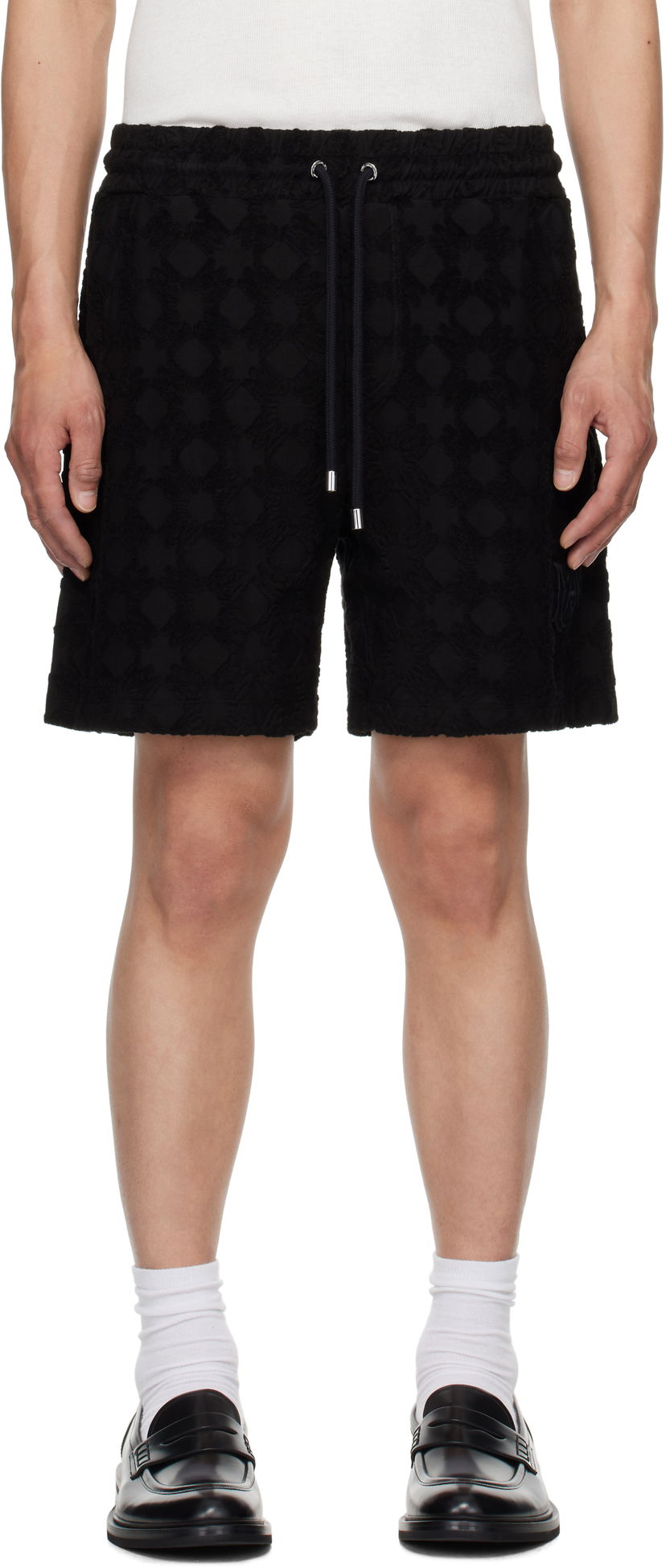 Kratke hlače AMIRI AMIRI MA Quad Toweling Shorts Črna | AMJYSH1039