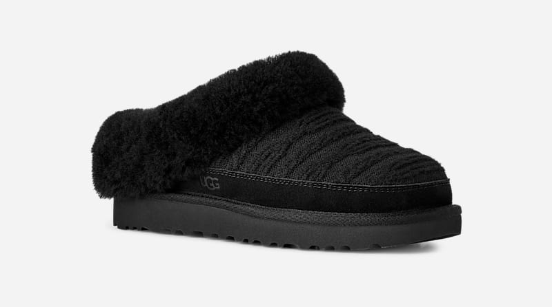 Superge in čevlji UGG Cabelle Knit Slippers Črna | 1174530-BLK, 1