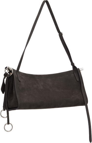 Torbica Alaïa ALAÏA 'Le Click' East West Medium Suede Bag Bordo | AA1S01430CA214, 4