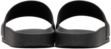 Superge in čevlji BOSS Hugo Contrast-Logo Strap Slides Črna | 50548671, 1