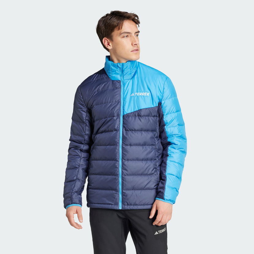 Puhovka adidas Performance Terrex Multi Light Down Jacket Modra | JI9247