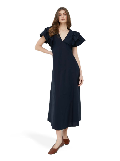 Obleke Tommy Hilfiger Dress Mornarica | WW0WW38738.PPYX
