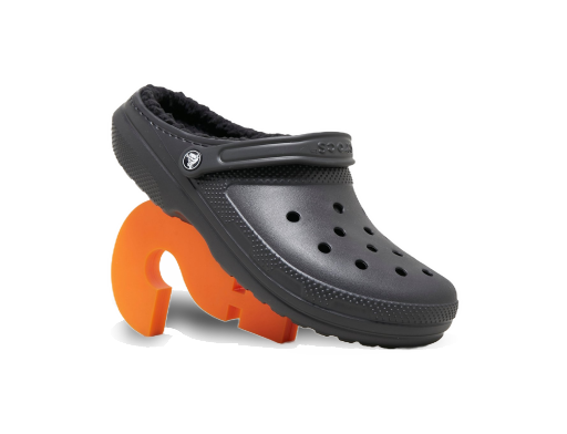 Superge in čevlji Crocs Classic Lined Clog Črna | 203591050