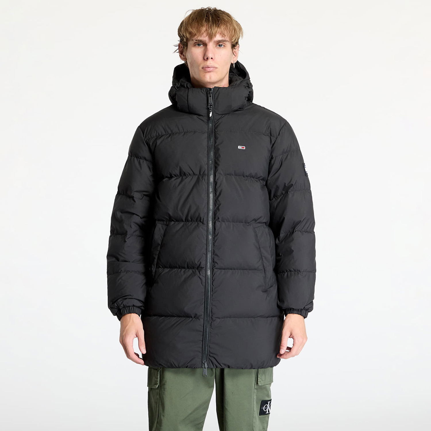 Parka Tommy Hilfiger Essential Down Parka Jacket Black Črna | DM0DM20466 BDS, 0