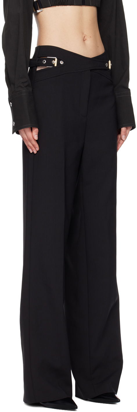 Hlače Dion Lee Interlock Trousers Črna | C2065R23, 1