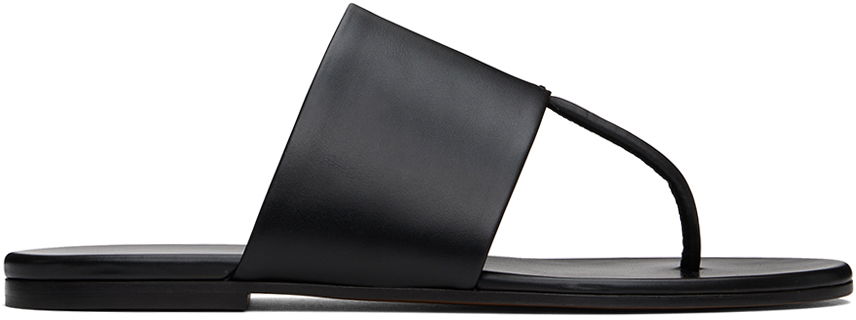 Oblačila The Row The Row Signum Thong Sandals Črna | F1534-L57, 0