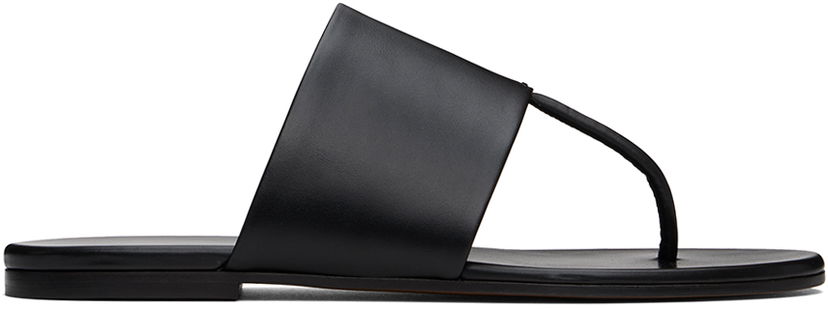 Oblačila The Row The Row Signum Thong Sandals Črna | F1534-L57