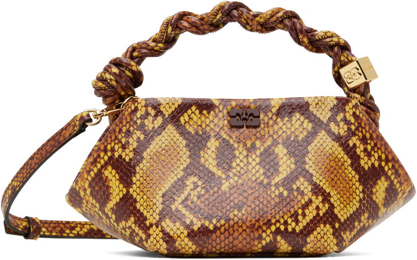 Torbica GANNI Ganni Mini Bou Bag Rumena | A6515