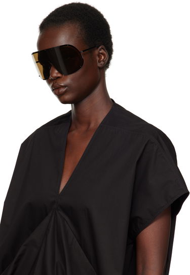 Sončna očala Rick Owens Shield Sunglasses Rjava | RG0000006 GBLKBR, 3