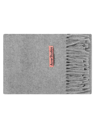 Šala Acne Studios Canada Narrow New Scarf Light Grey Melange Siva | CA0210-X92