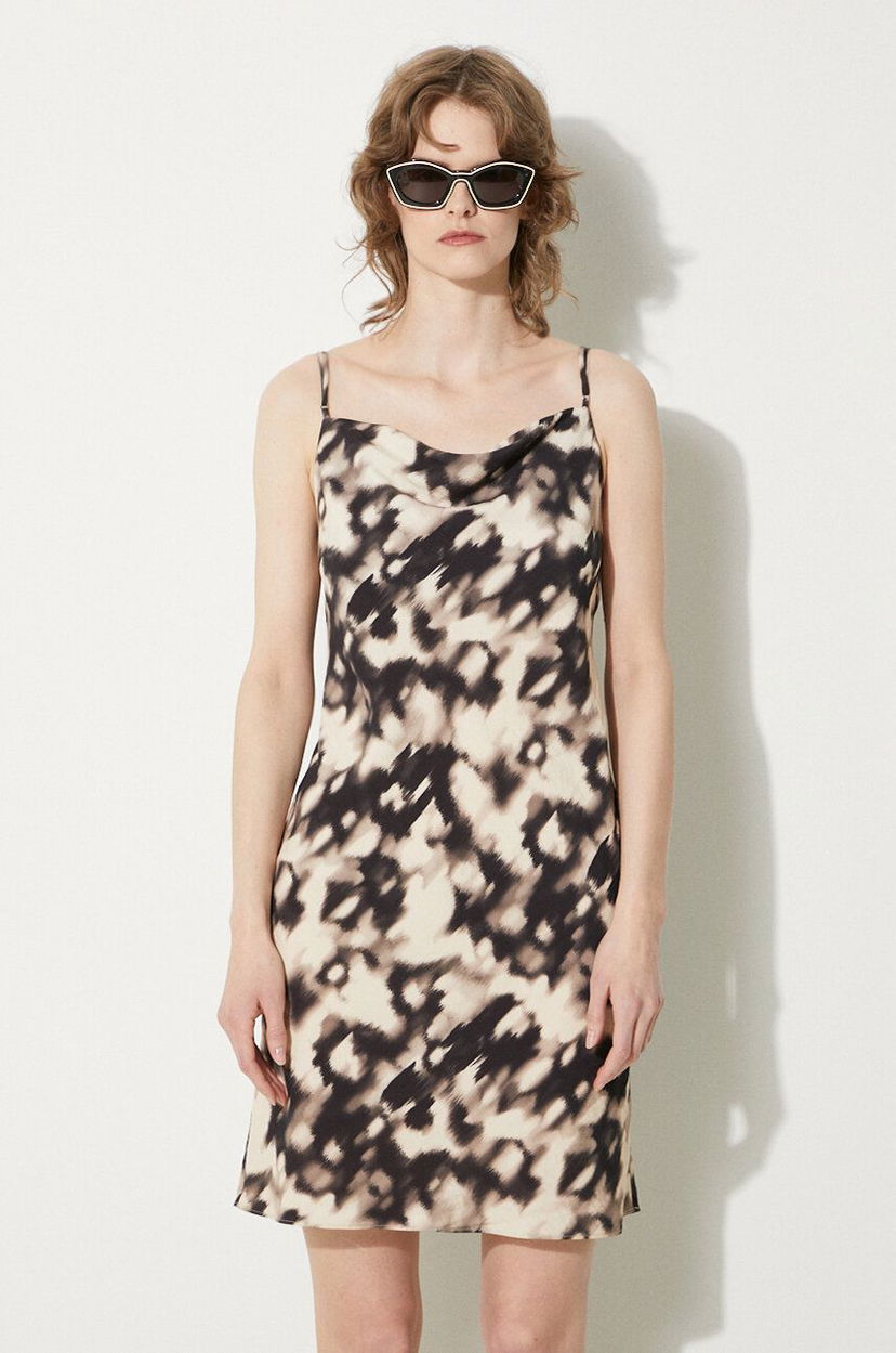 Obleke Samsoe Samsoe Samsoe Samsoe Safredericka Mini Dress Bež | F24100162