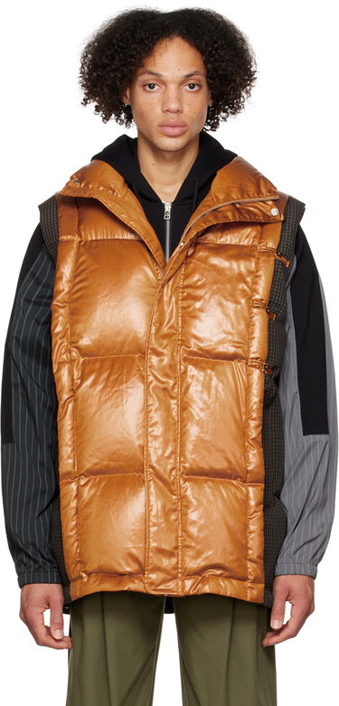 Telovnik Feng Chen Wang Feng Chen Wang Deconstructed Down Vest Rjava | FUF14VS04, 0