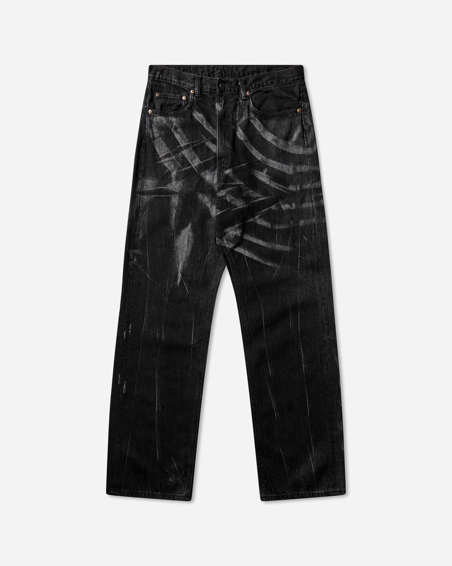 Kavbojke Levi's 554 Distressed Relaxed Jeans Črna | 23782 0006, 0