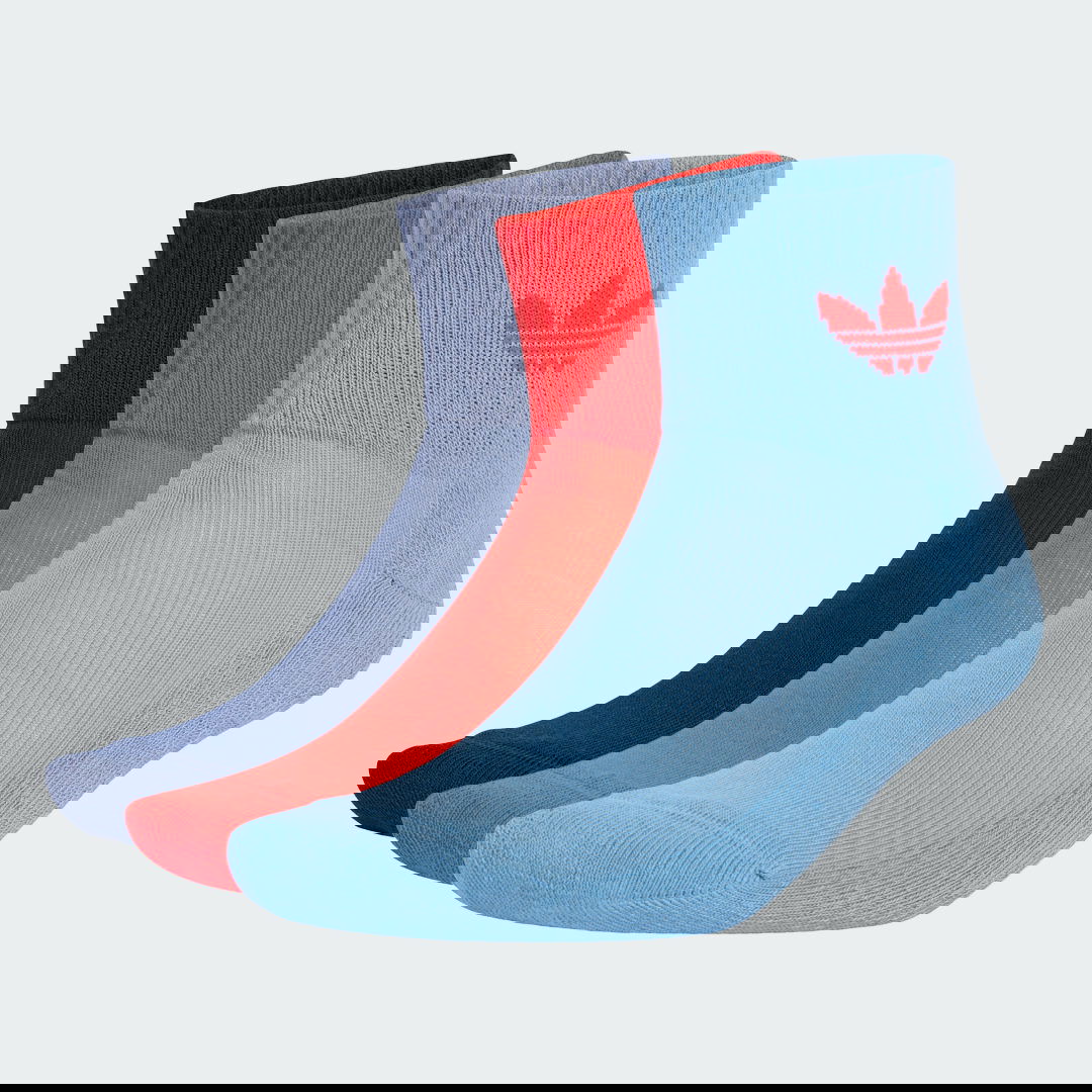 Nogavice adidas Performance Mid-Cut Crew Socks - 3 Pairs Večbarvna | JV8595, 0