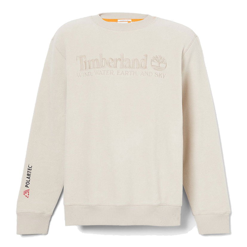 Pulover Timberland Crewneck Sweatshirt Bež | A2NTZ-CY2