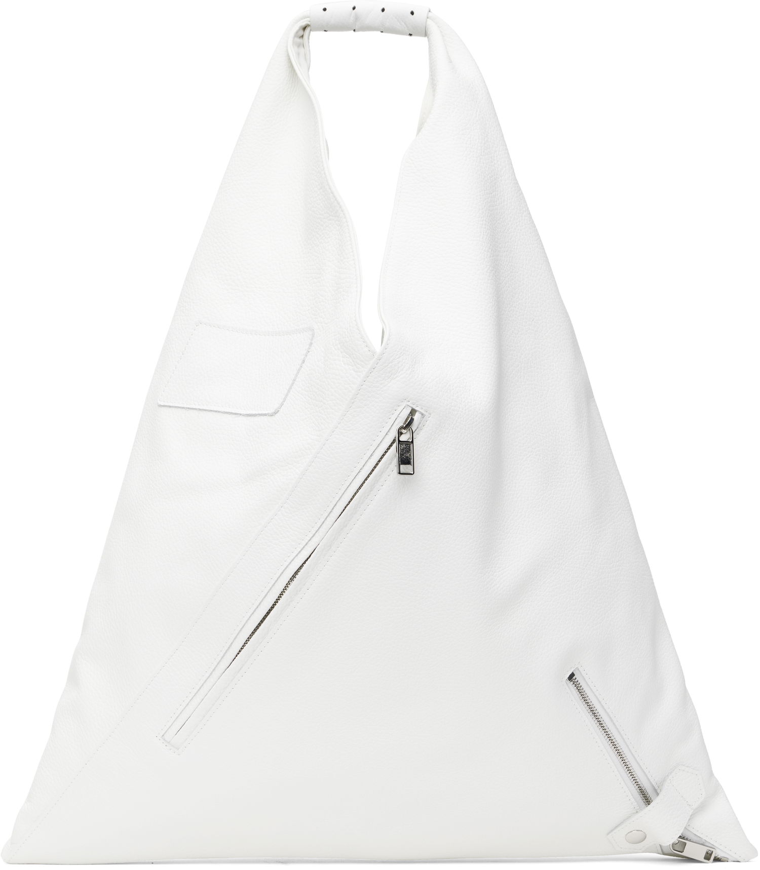 Torbica Maison Margiela MM6 Maison Margiela Classic Medium Triangle Tote Bag Bela | S54WD0039 P8429, 0