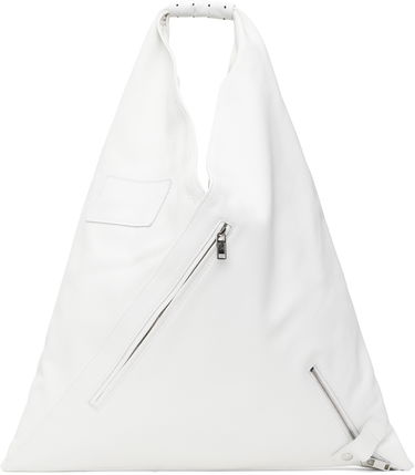 Torbica Maison Margiela MM6 Maison Margiela Classic Medium Triangle Tote Bag Bela | S54WD0039 P8429, 0