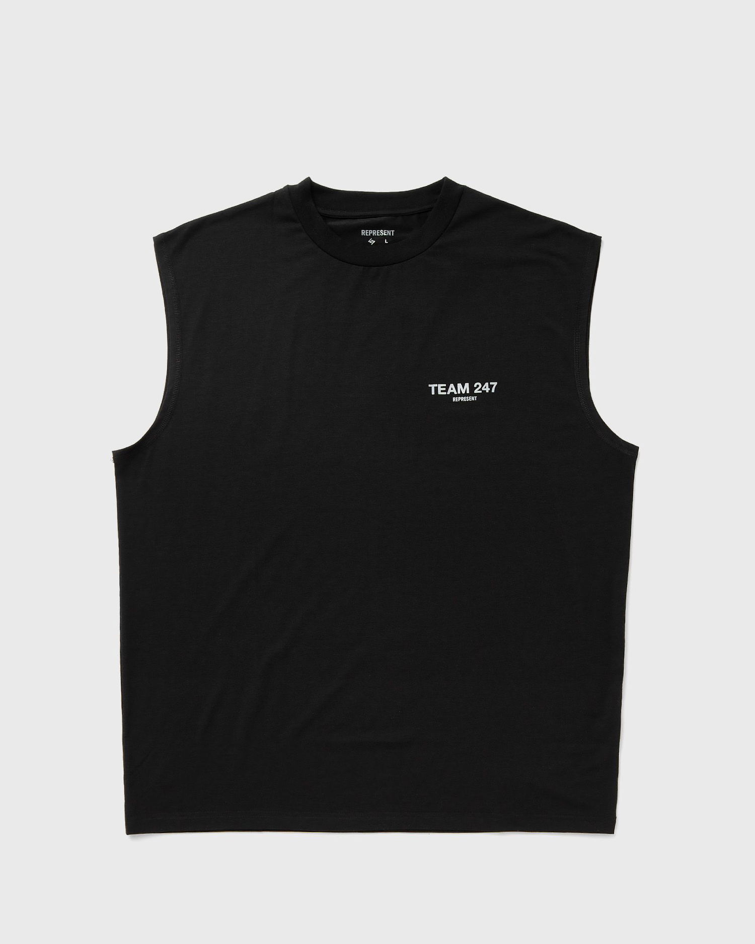 Majica brez rokavov Represent Clo Represent TEAM 247 OVERSIZED TANK Črna | 247M454-01, 0
