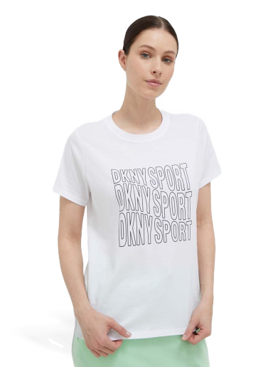 Majica DKNY T-Shirt Bela | DP3T9319