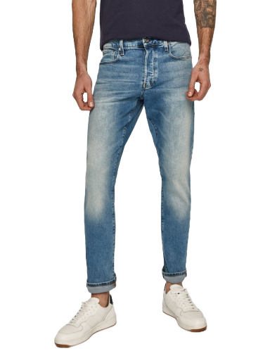 Kavbojke G-Star Raw 3301 Regular Tapered Jeans Modra | 51003.C052