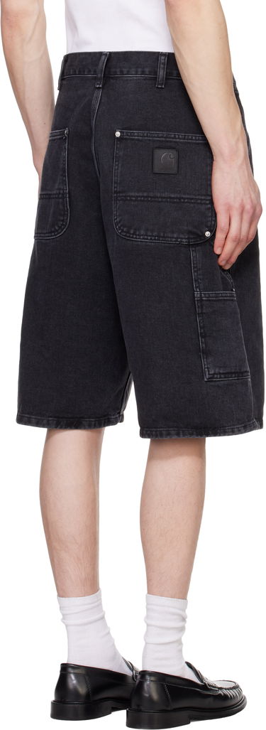 Kratke hlače Carhartt WIP Carhartt WIP Rivet Denim Shorts Črna | I034319, 2