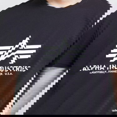 Majica Alpha Industries Basic Tee Črna | 100501 466, 2