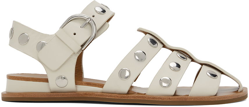 Oblačila rag & bone rag & bone Beau Fisherman Sandals Bela | WFF24PF041LE41, 0