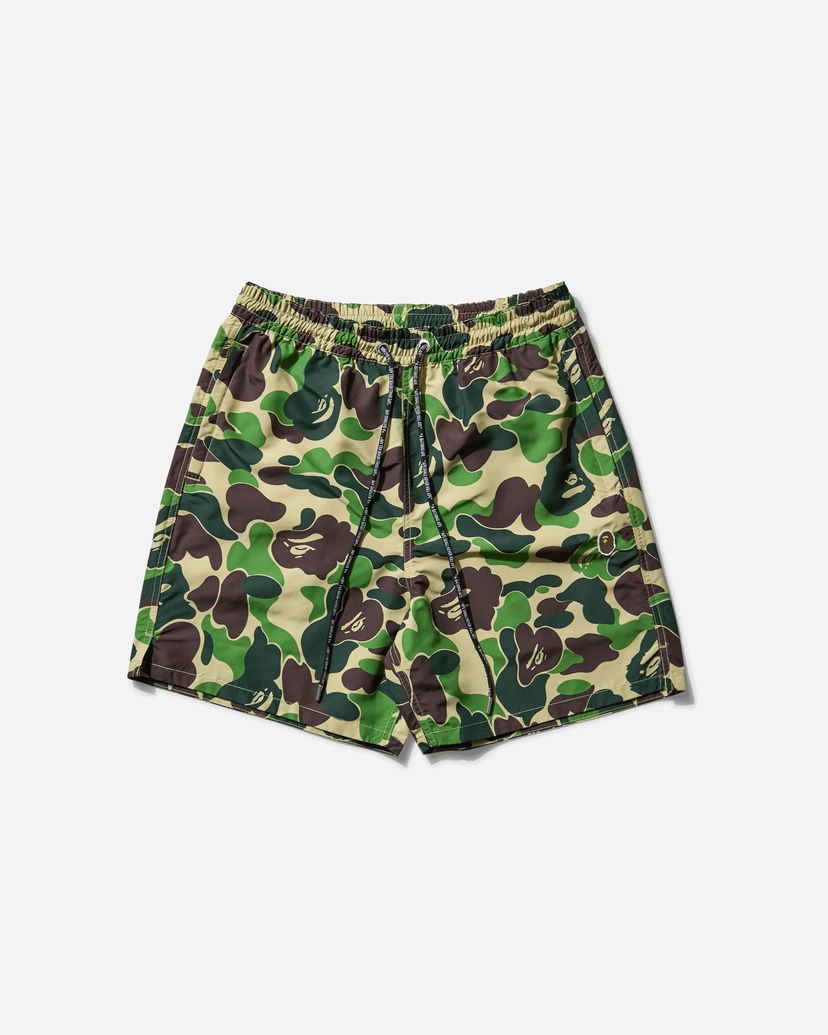 Kopalke BAPE ABC Camo One Point Water Shorts Zelena | 1L30153309 GREEN