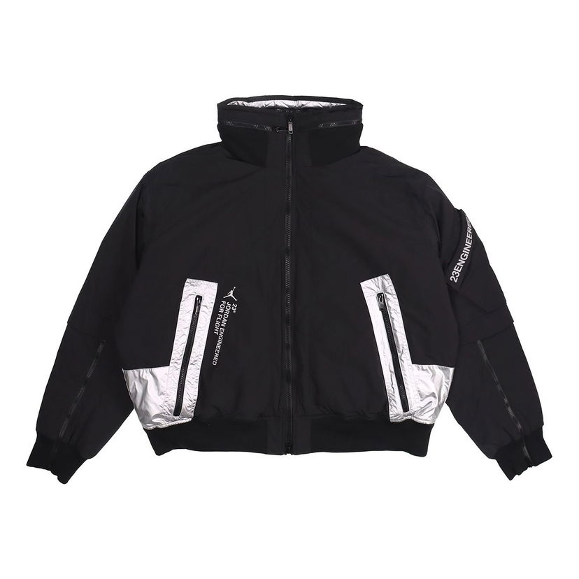 Bomber jakna Jordan Jordan 23 Engineered Loose Down Jacket Črna | CQ2465-010