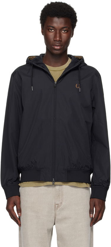 Jakna Fred Perry Fred Perry 'The Hooded Brentham' Jacket Črna | J9040, 0