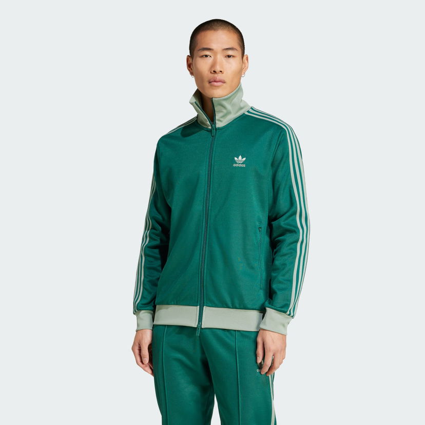 Pulover adidas Performance Adicolor Classics Beckenbauer Track Jacket Zelena | JP2520