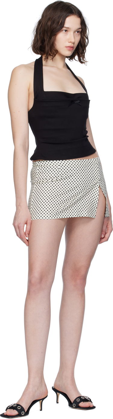 Majica brez rokavov Miaou Miaou Mikalea Halter Top Črna | 7195PONBLK, 3