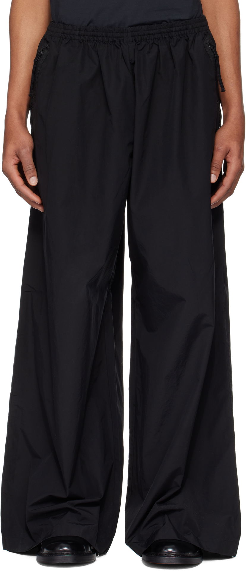 Trenirka Acne Studios Acne Studios Relaxed Fit Trousers Črna | BK0670-