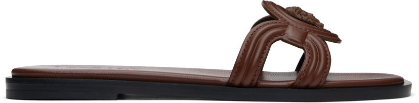 Modni dodatki Versace Versace Medusa '95 Flat Sandals Rjava | 1018364_DVT2P_1NF00