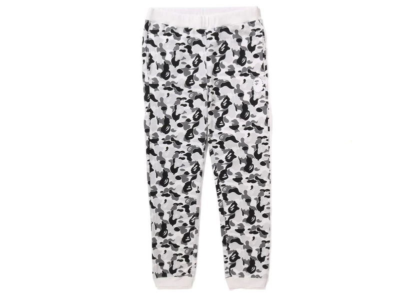 Trenirka BAPE BAPE ABC Camo Crystal Stone Sweat Pants Gray Bela | 1J80-152-020