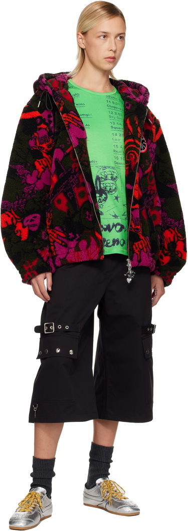 Pulover Chopova Lowena Chopova Lowena Engine Party Oversized Fleece Hoodie Večbarvna | 5311, 3